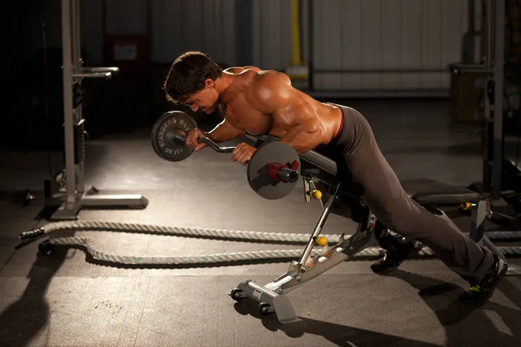 Anti-gravity press: start and finish positions