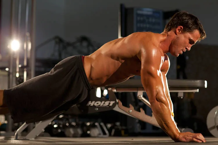 Body-up: start and finish positions