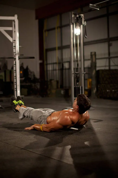 Bottoms up: start and finish positions