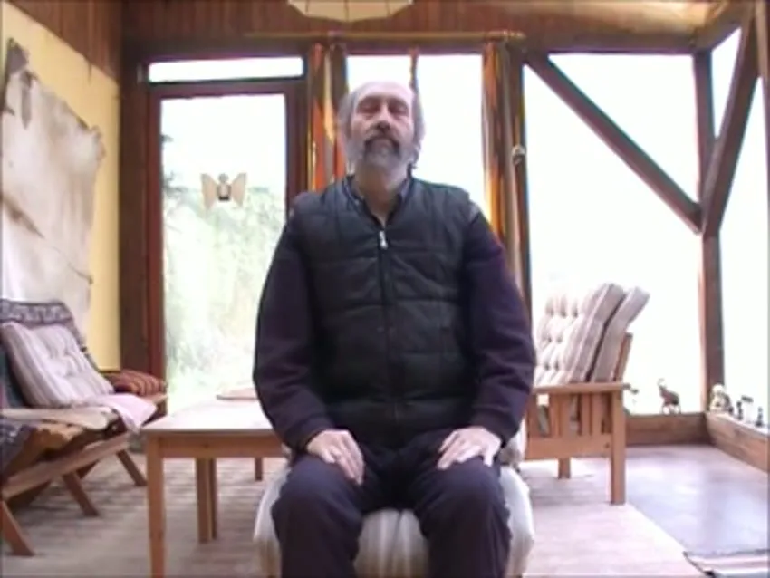 Seated arm reach: start and finish positions