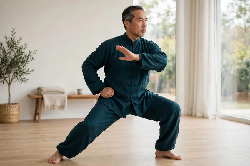 Deflect, parry and punch: start and finish positions