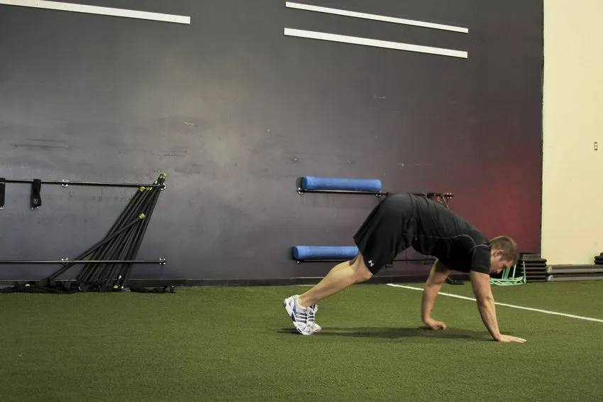Inchworm: start and finish positions