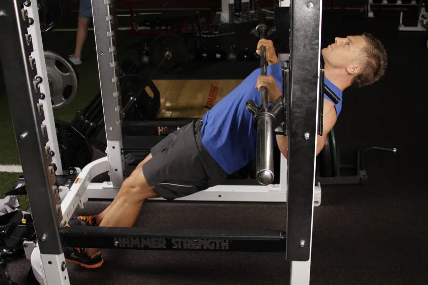 Inverted row: start and finish positions