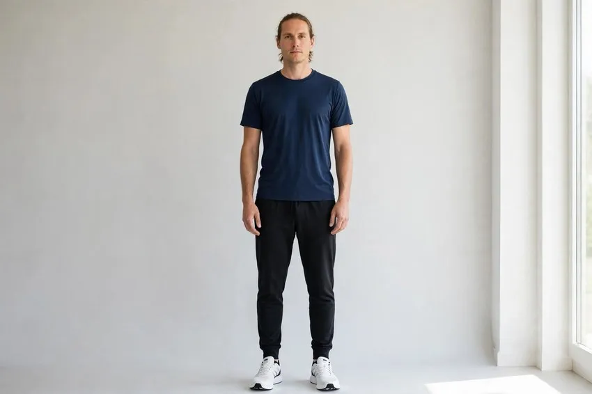 Marching steps: start and finish positions