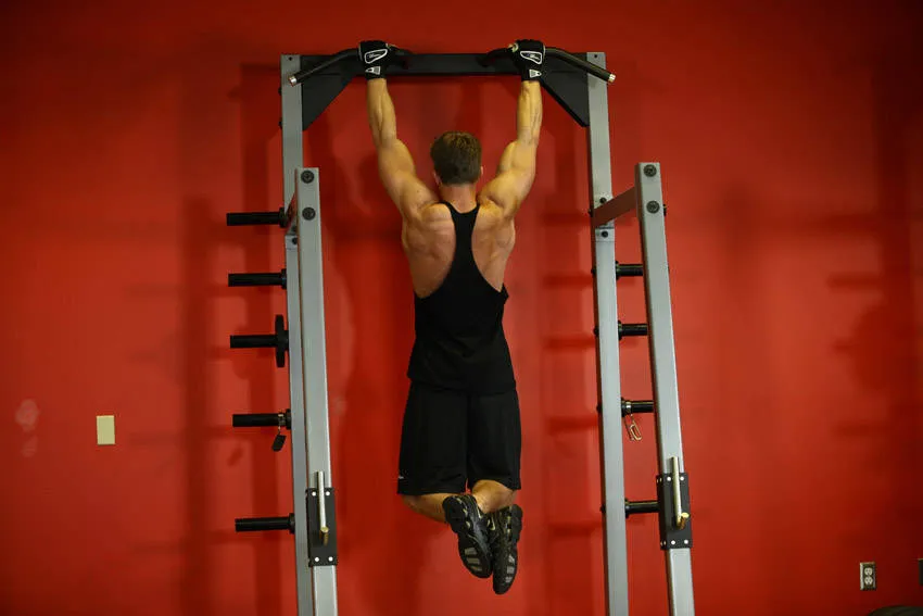 Pull-up: start and finish positions