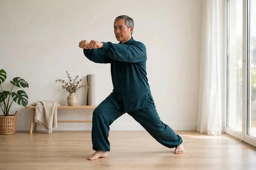 Strike the ears: start and finish positions