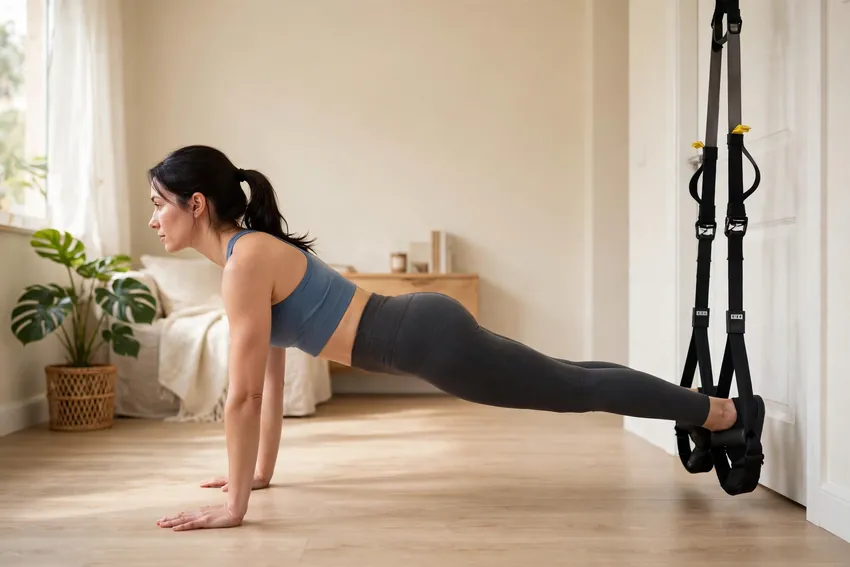 Suspension pike: start and finish positions