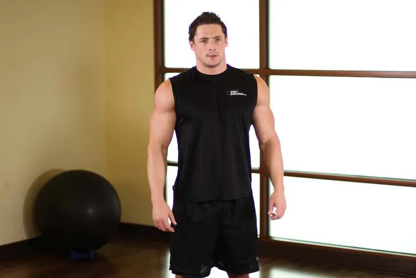 Upward salute: start and finish positions