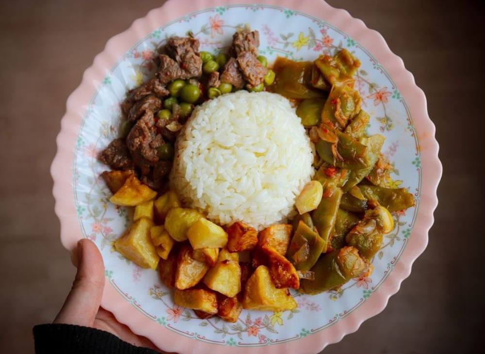 Beef and potato