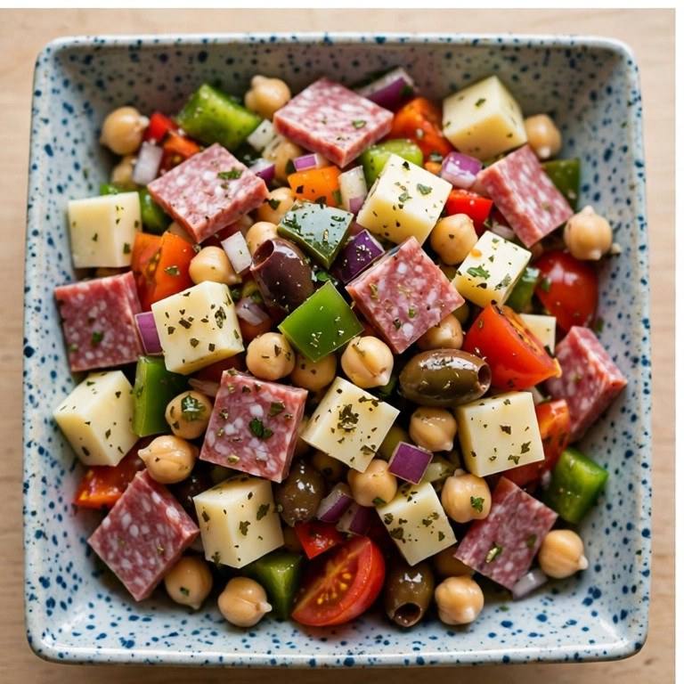 Italian antipasto chopped salad