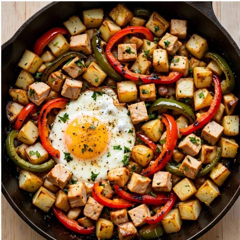 Turkey breakfast skillet