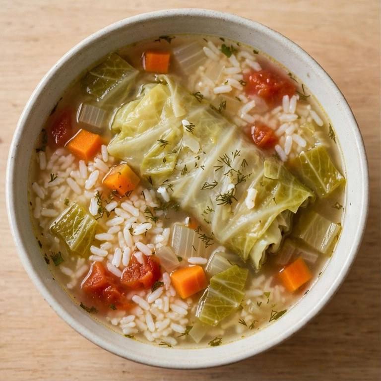 Cabbage roll soup