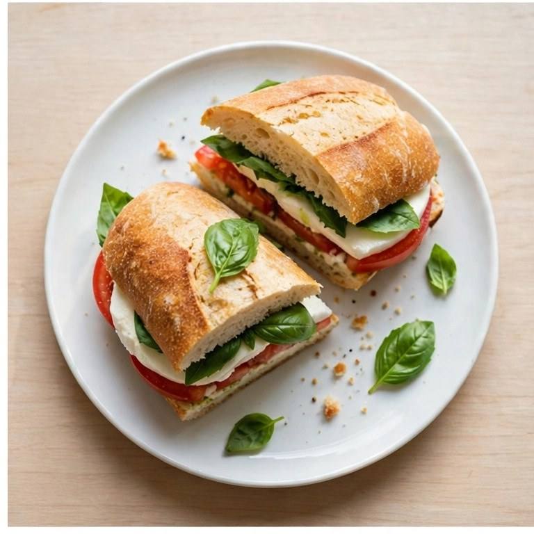 Caprese sandwich