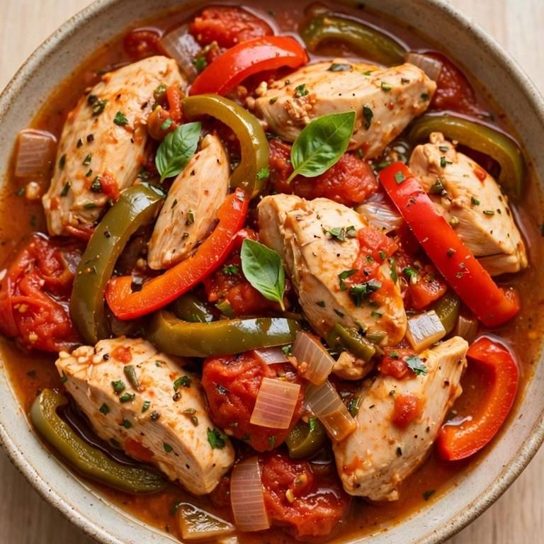 Chicken cacciatore
