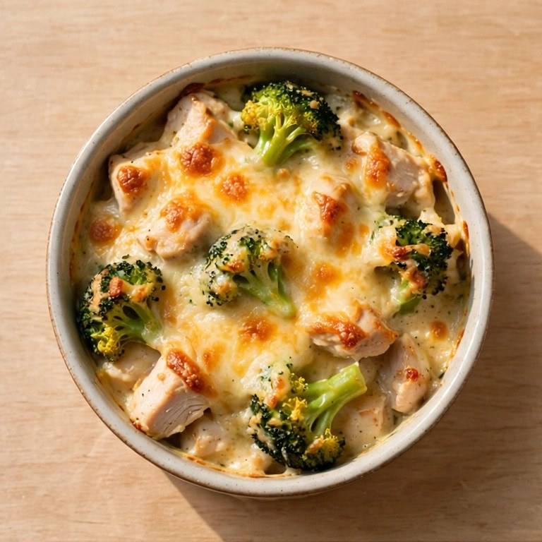 Light chicken divan