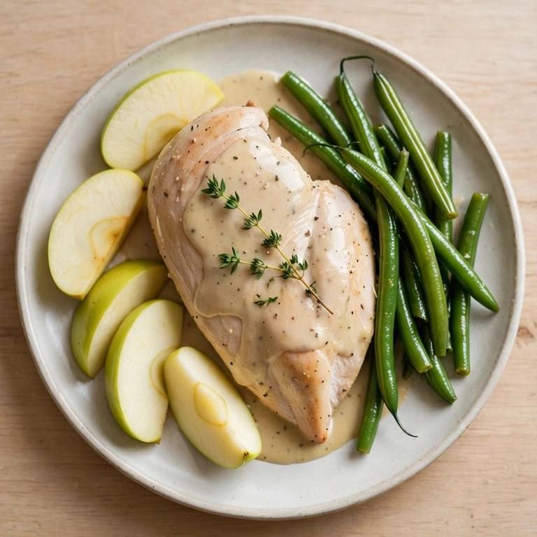 Chicken Normandy plate