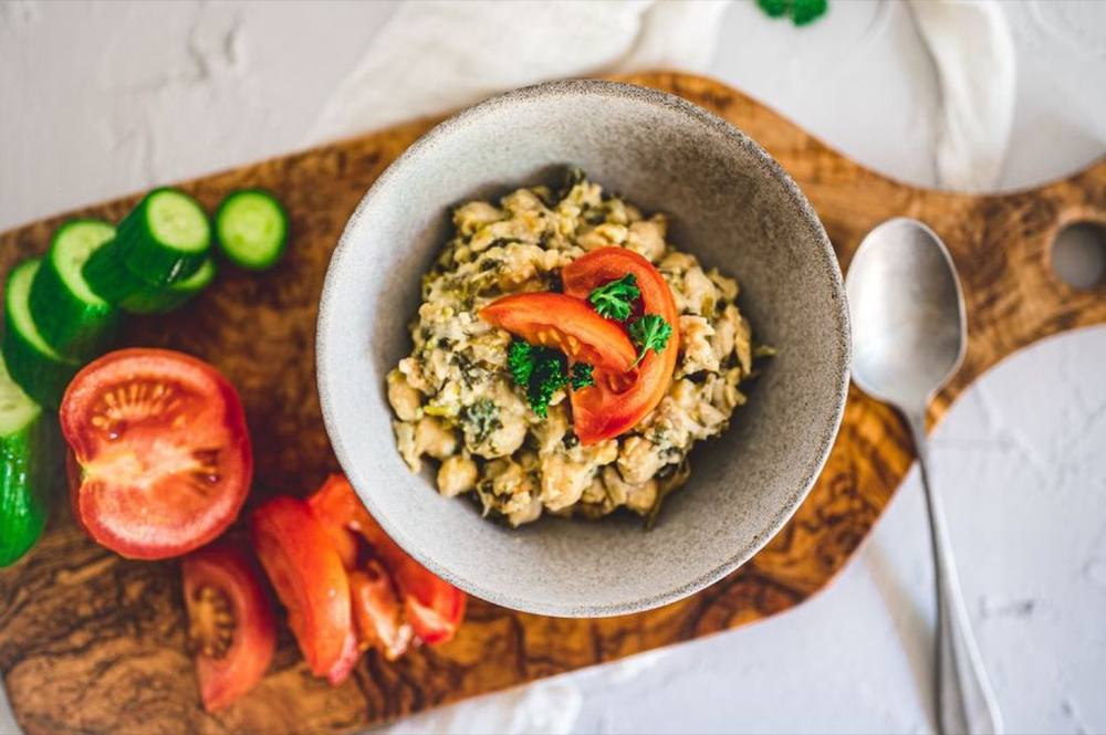 Chickpea salad