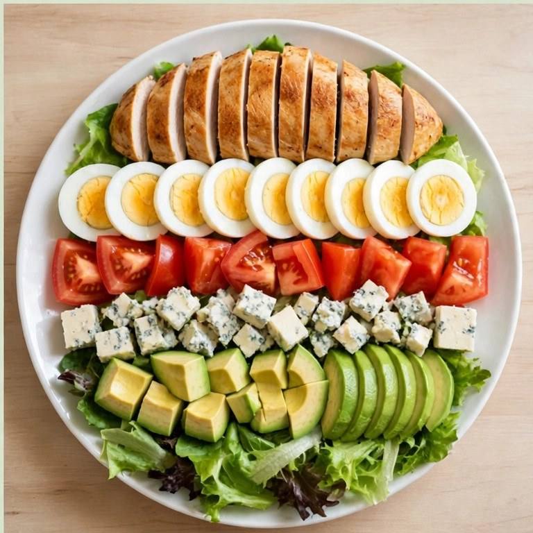 Light Cobb salad