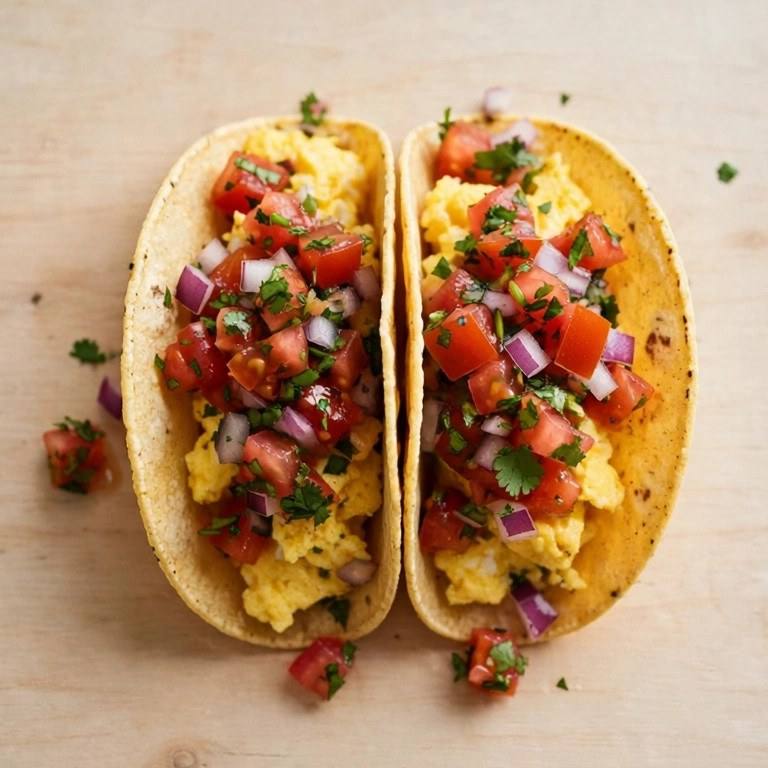 Egg breakfast tacos