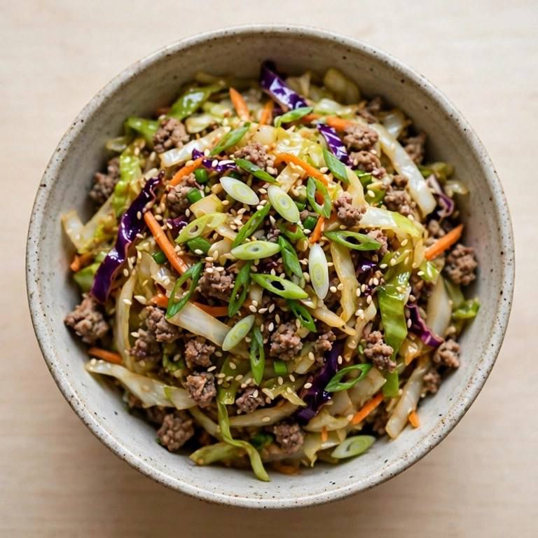 Egg roll bowl