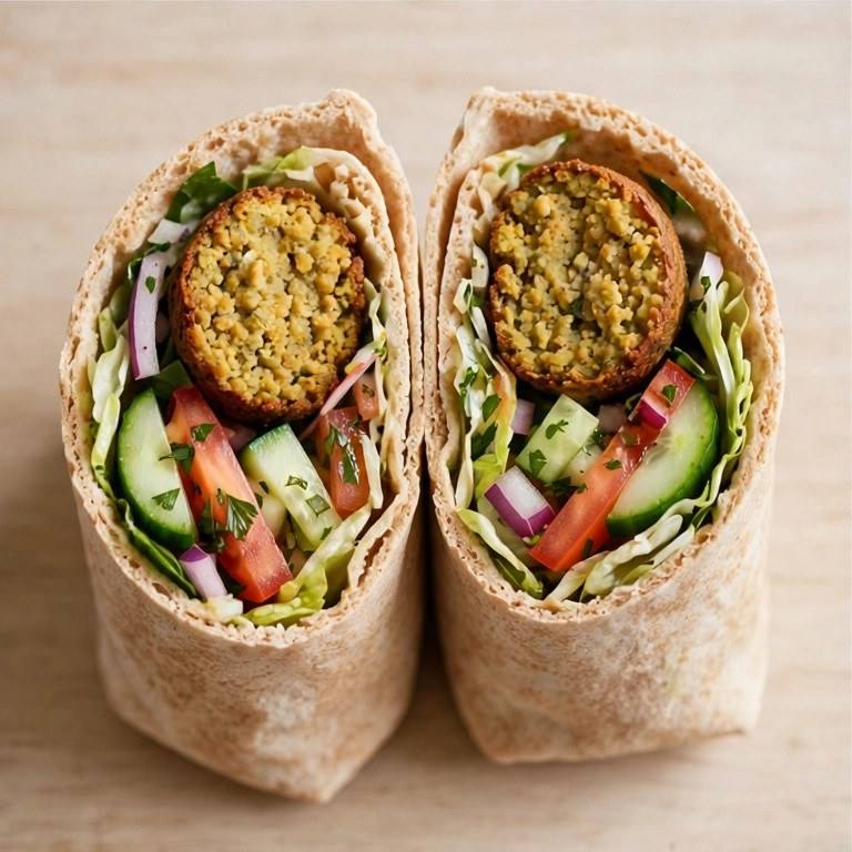 Falafel wrap