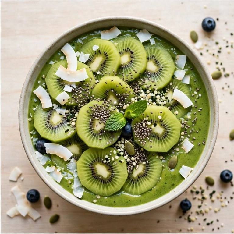 Green smoothie bowl
