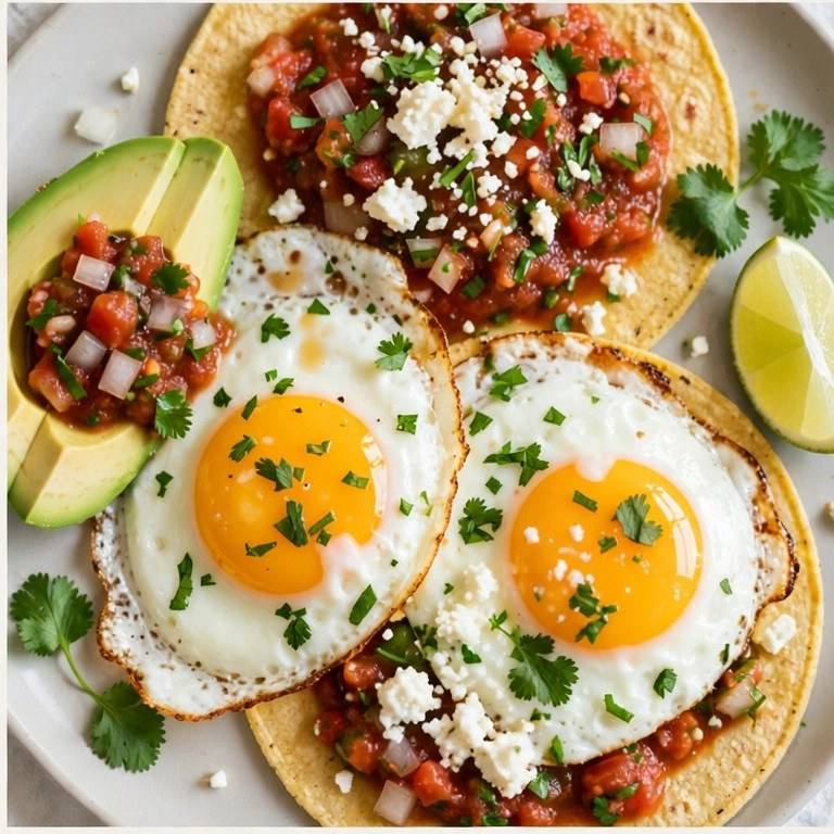 Light huevos rancheros