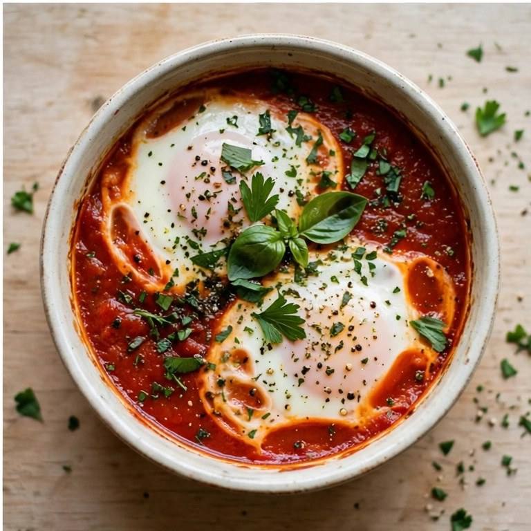 Italian baked eggs