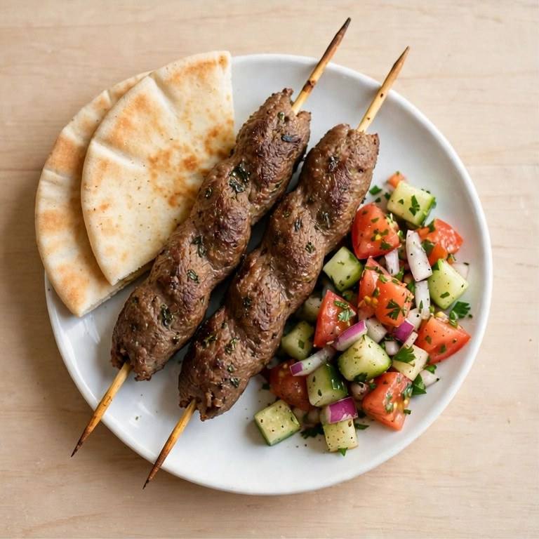 Lamb kofta plate