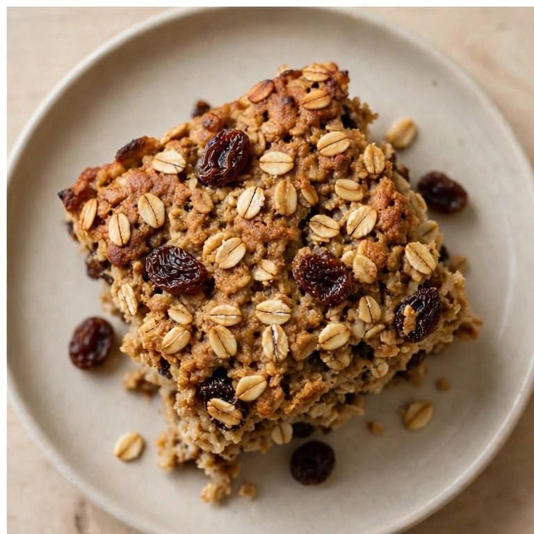 Oatmeal raisin bake