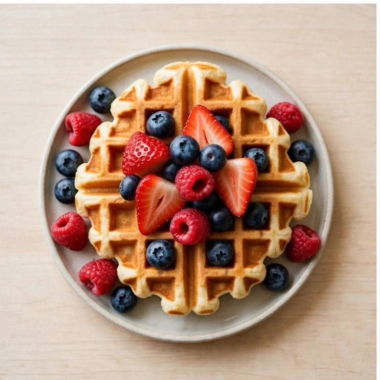 Protein waffles