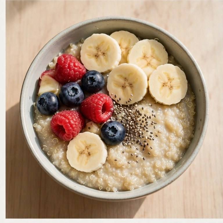 Quinoa breakfast porridge