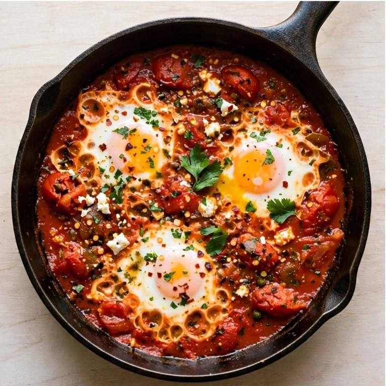 Shakshuka eggs
