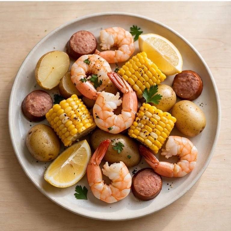 Shrimp boil plate