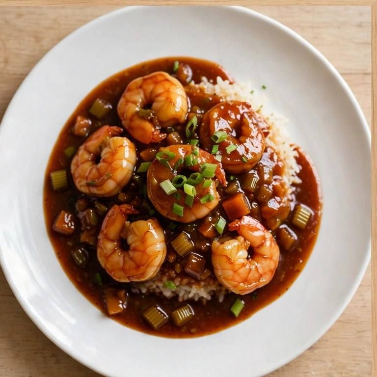 Shrimp étouffée plate