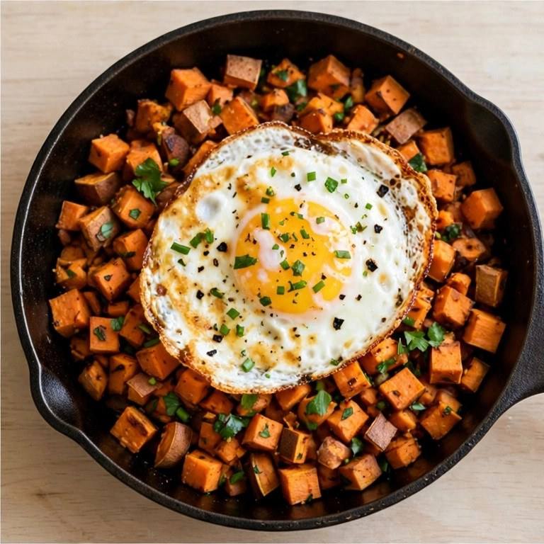Sweet potato breakfast hash