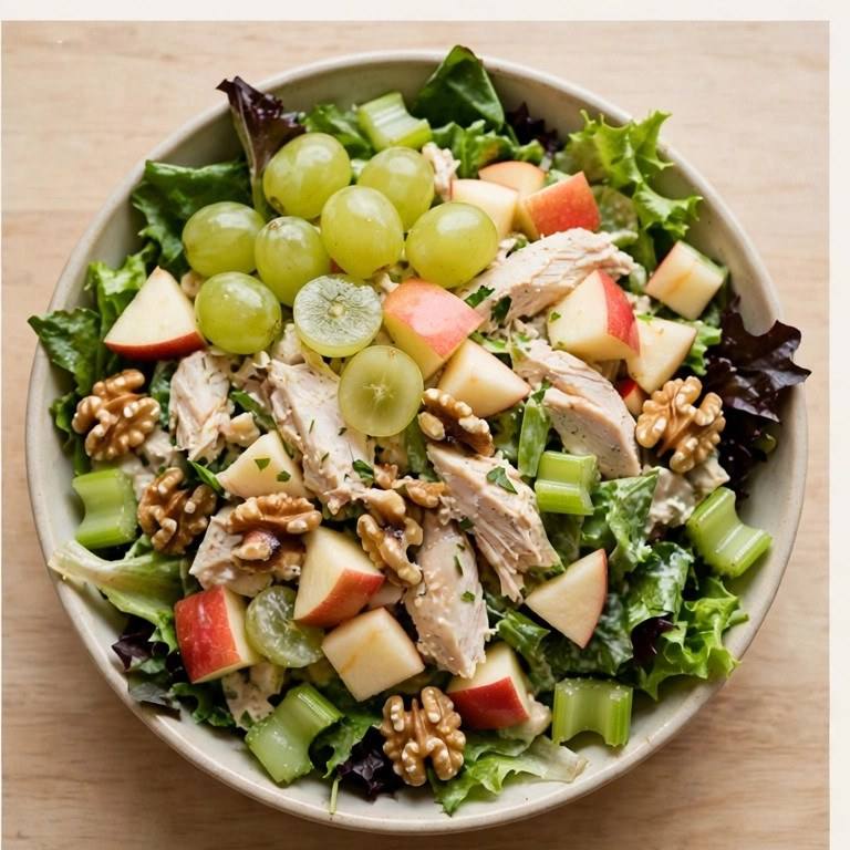Chicken Waldorf salad